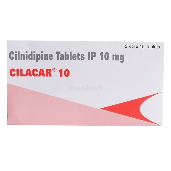 cilacar 10mg tablet 15's